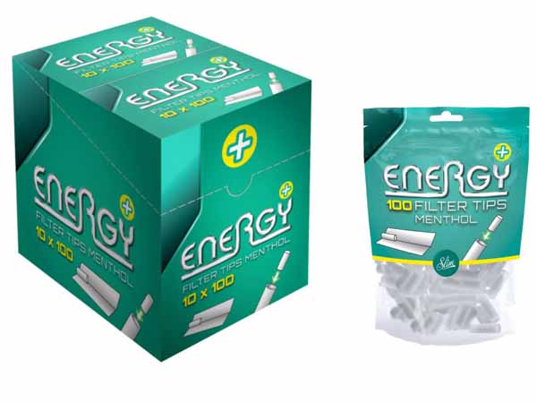 Filtros Energy Menthol 6mm